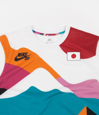 Nike SB x Parra 'Japan Federation Kit' Jersey - White / Black Flatspot
