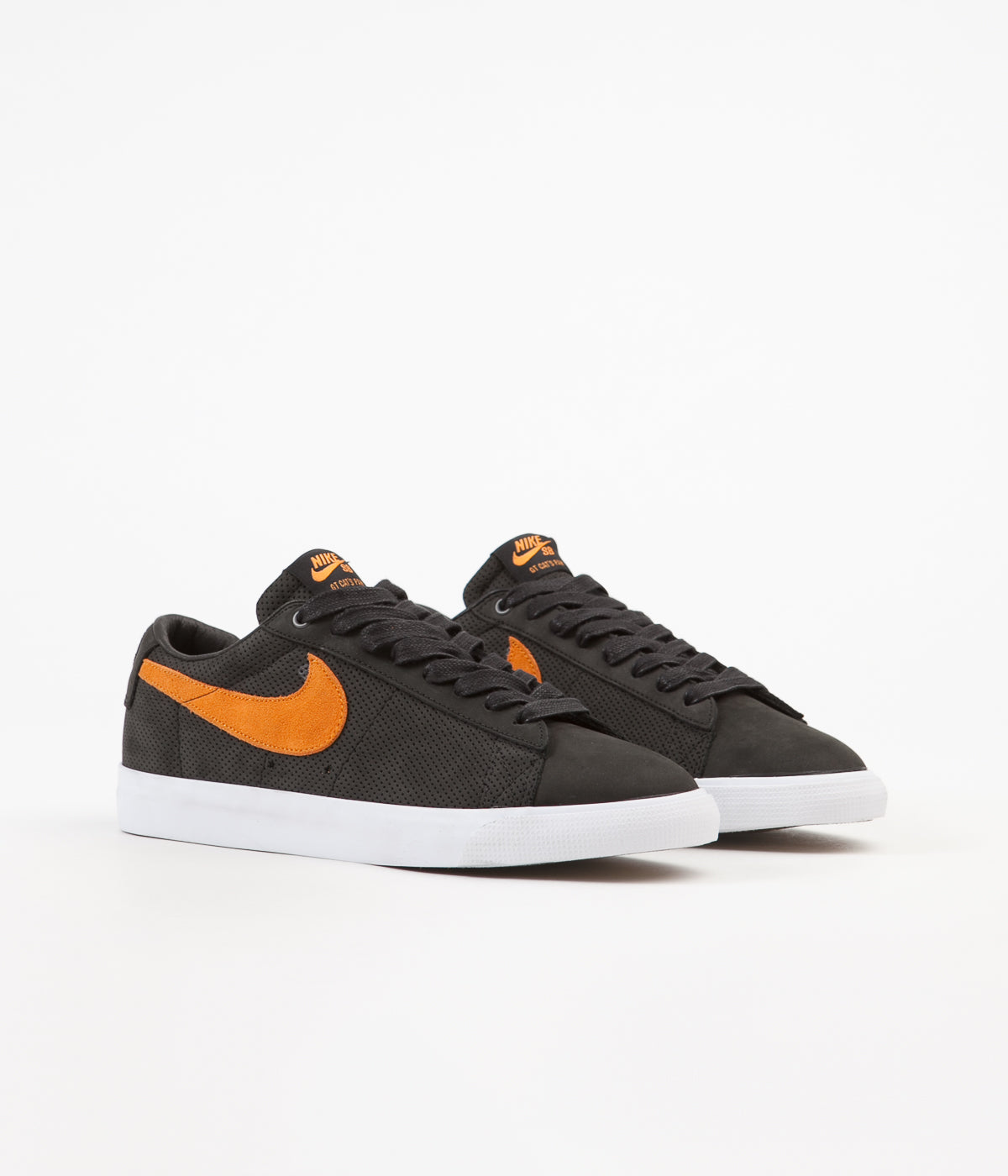 nike blazer low orange