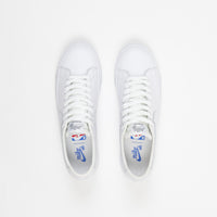 nike sb nba blazer white