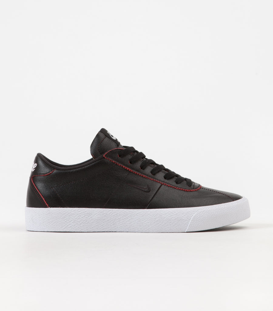 Nike SB x NBA Bruin Ultra Shoes - Black / Black - Red | Flatspot
