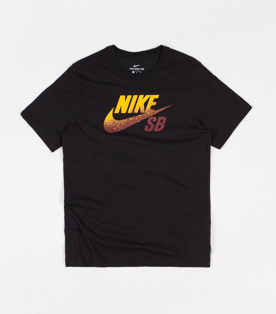 nike red and gold shirt