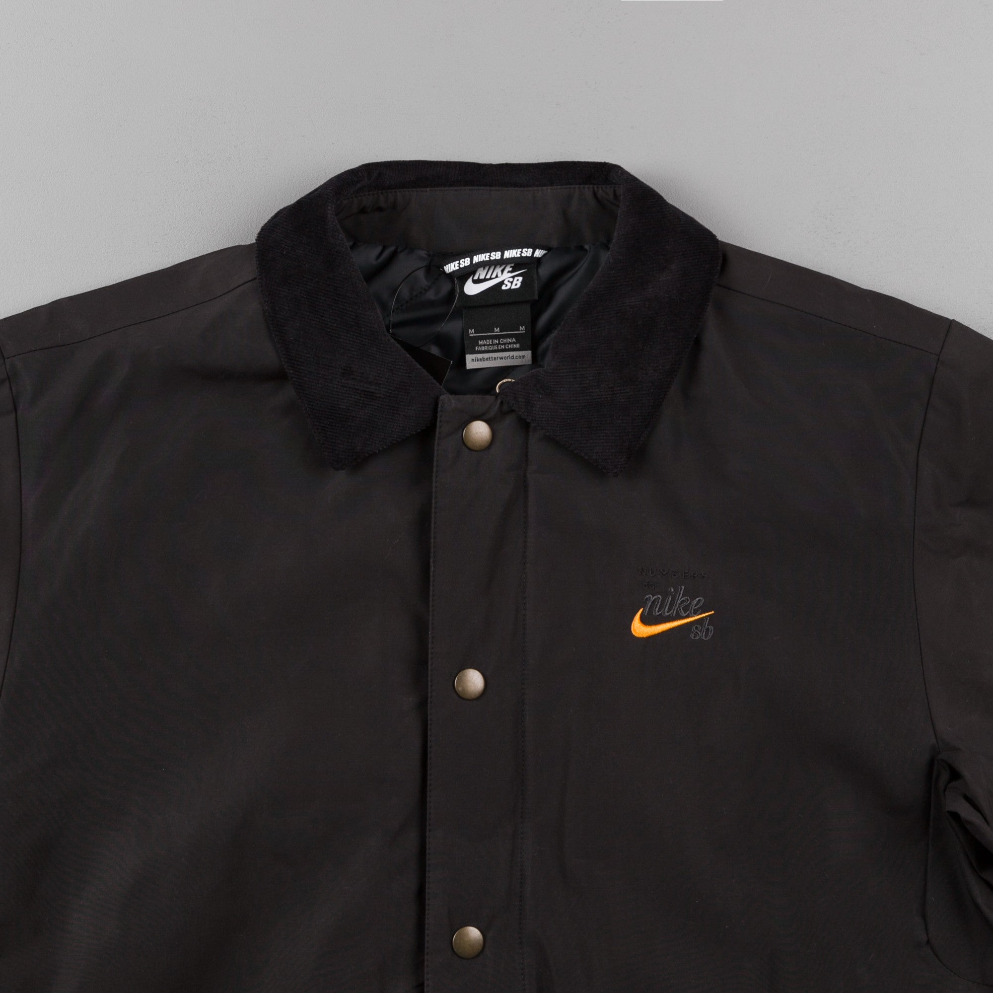 nike coach jacket black