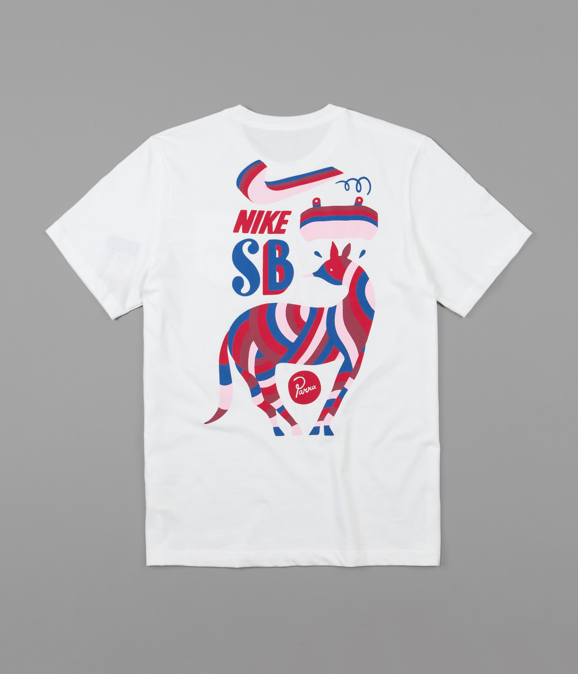 Nike SB x Parra Pocket T-Shirt - White | Flatspot