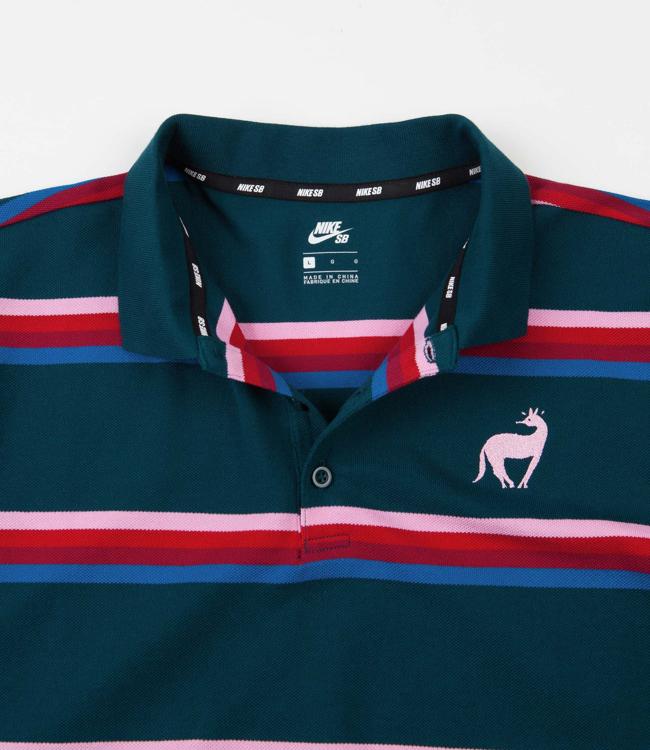 nike sb x parra polo shirt