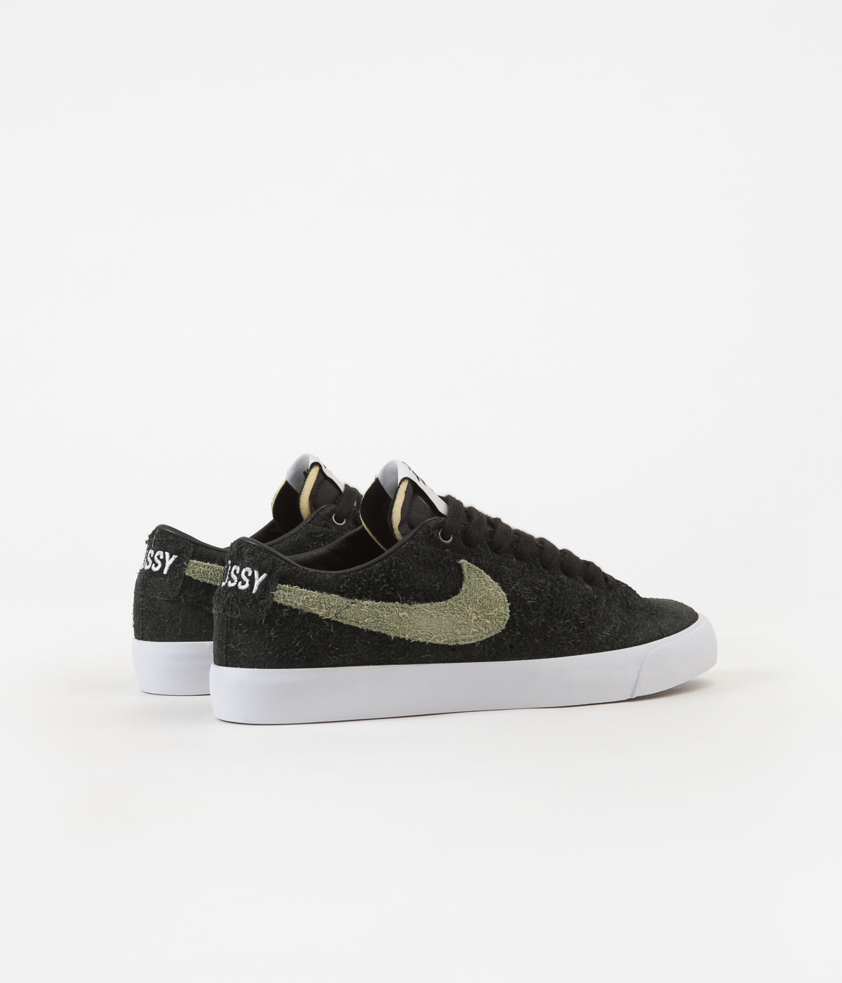 Nike x Blazer Low Shoes - Black / Palm Green | Flatspot
