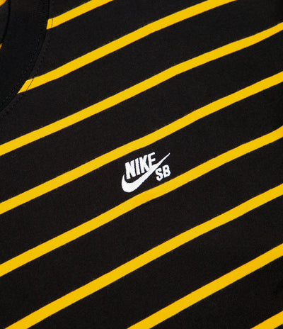 black and university gold nike shirt