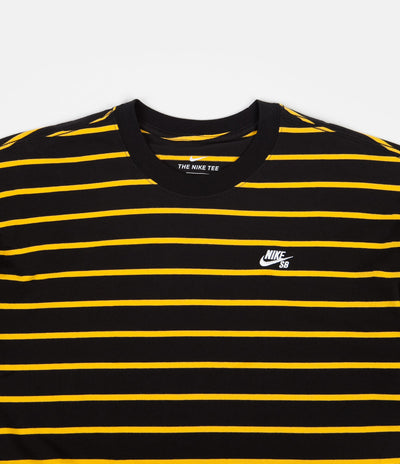 Nike SB YD Striped T-Shirt - Black 