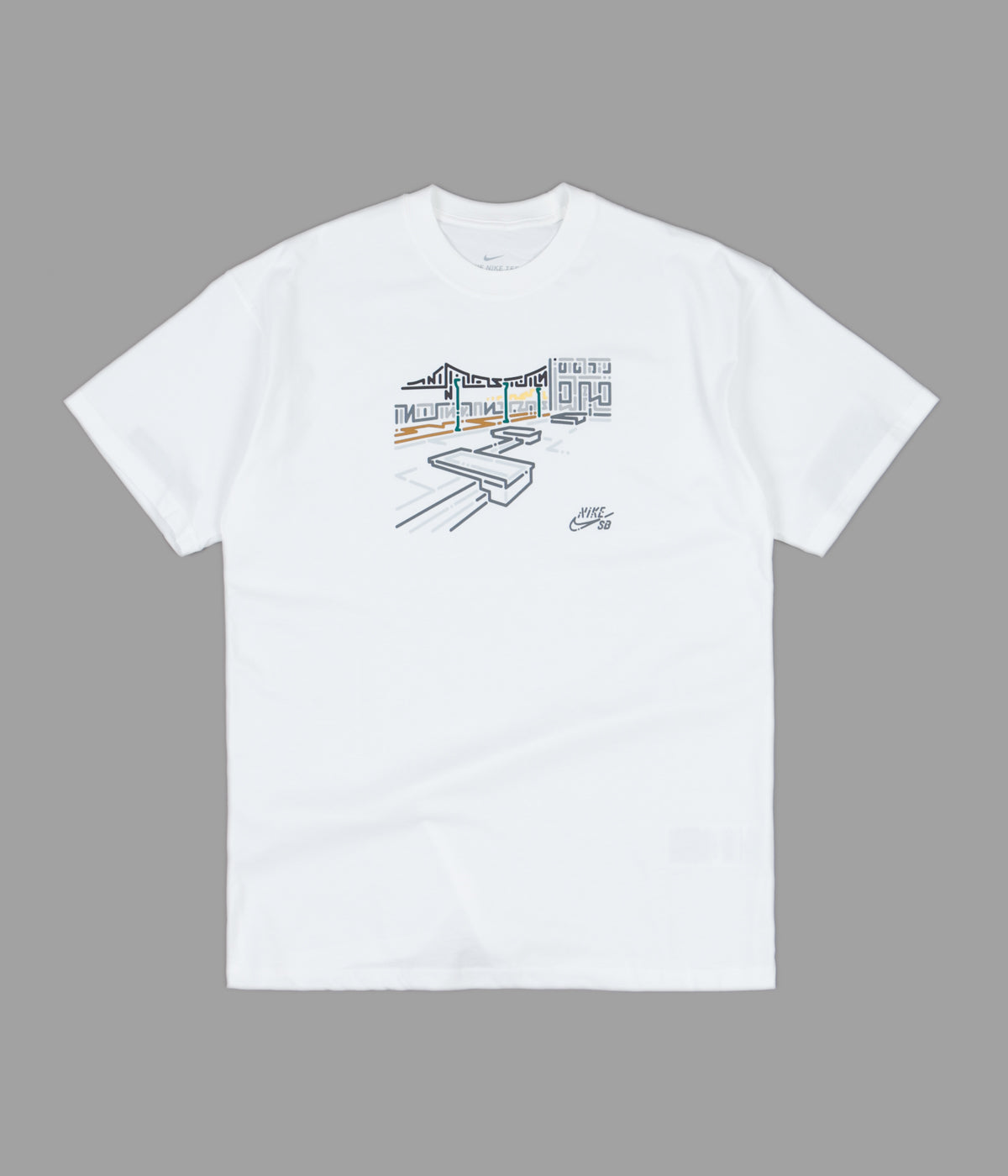 Nike SB Yoon Pier 7 T-Shirt - White 