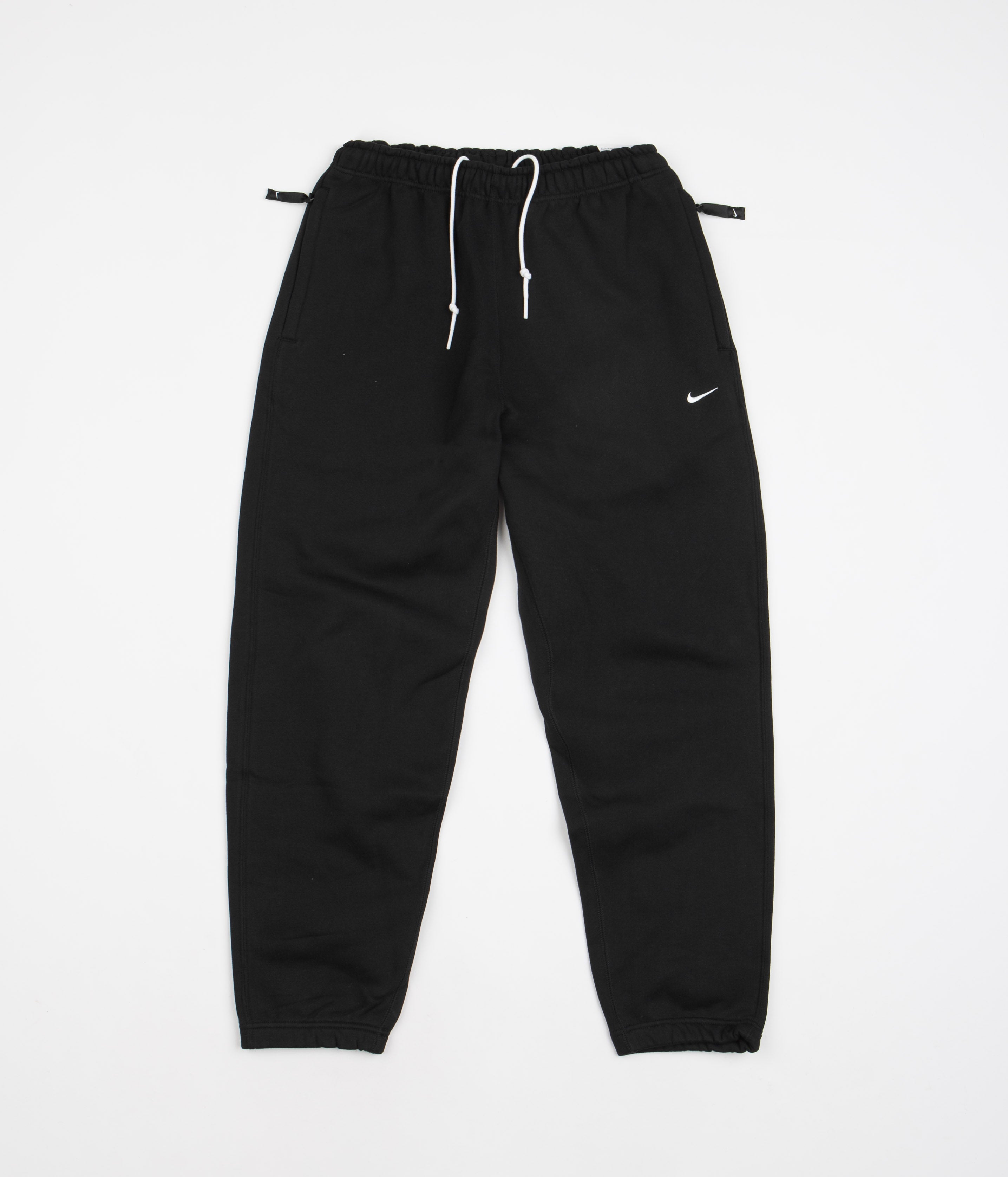 Nike Solo Swoosh Sweatpants Black / White Flatspot