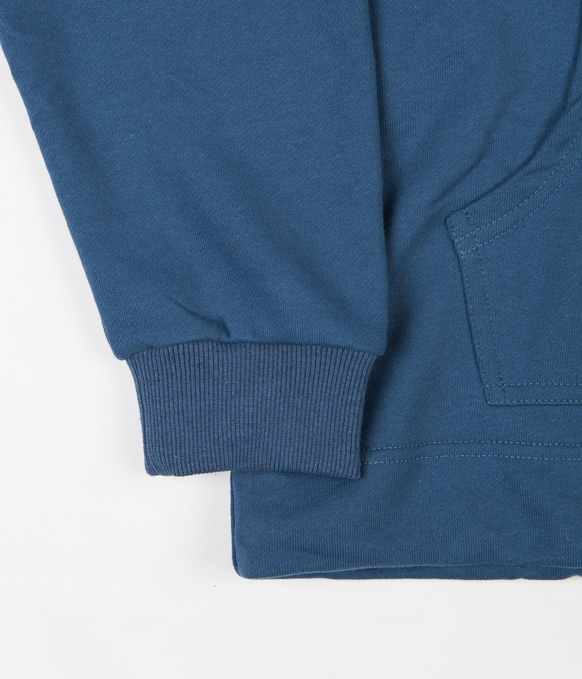 North N Logo 2 Tone Hoodie - Blue / Grey | Flatspot