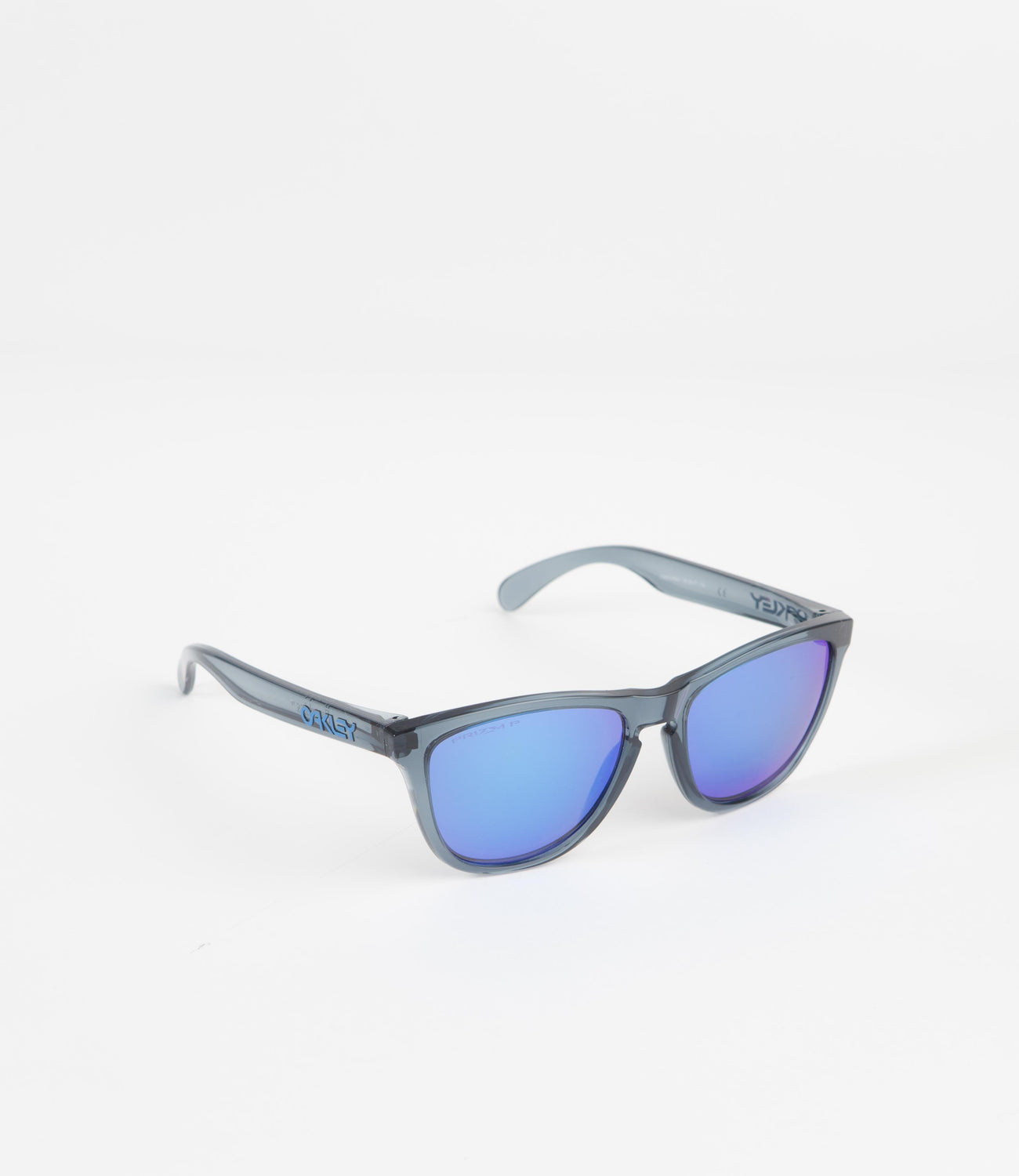 Oakley Frogskins Sunglasses - Crystal Black / Prizm Sapphire | Flatspot