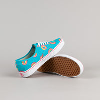 vans odd future authentic scuba blue donut shoes