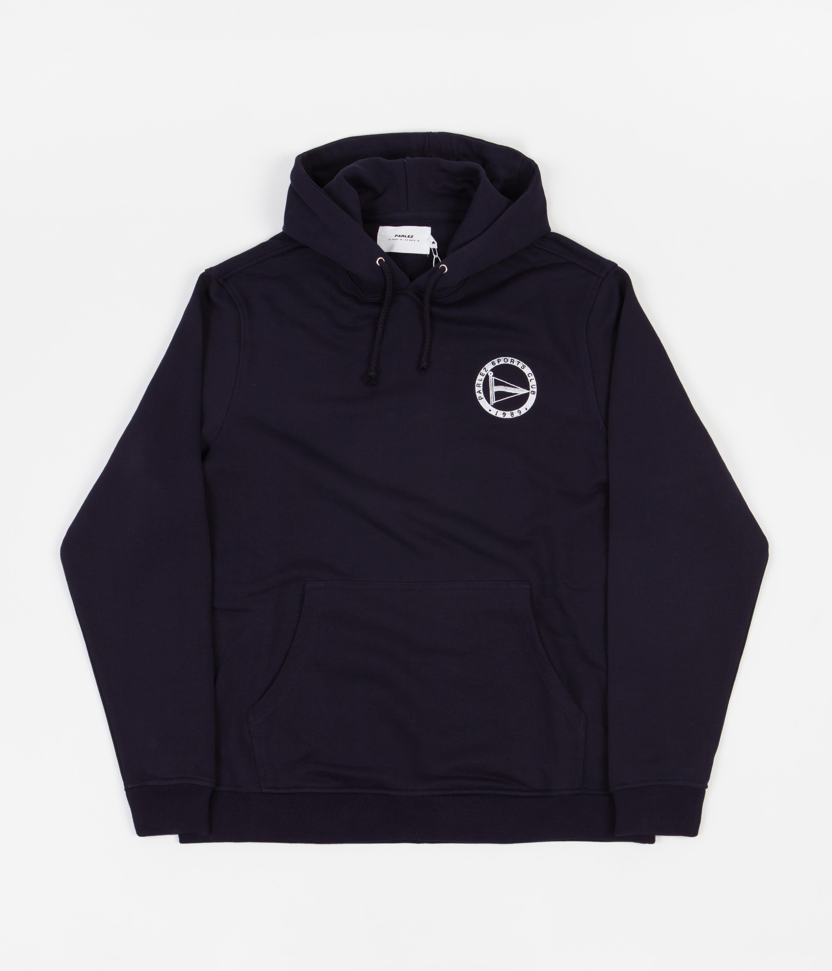 Parlez Gaff Hoodie - Navy | Flatspot