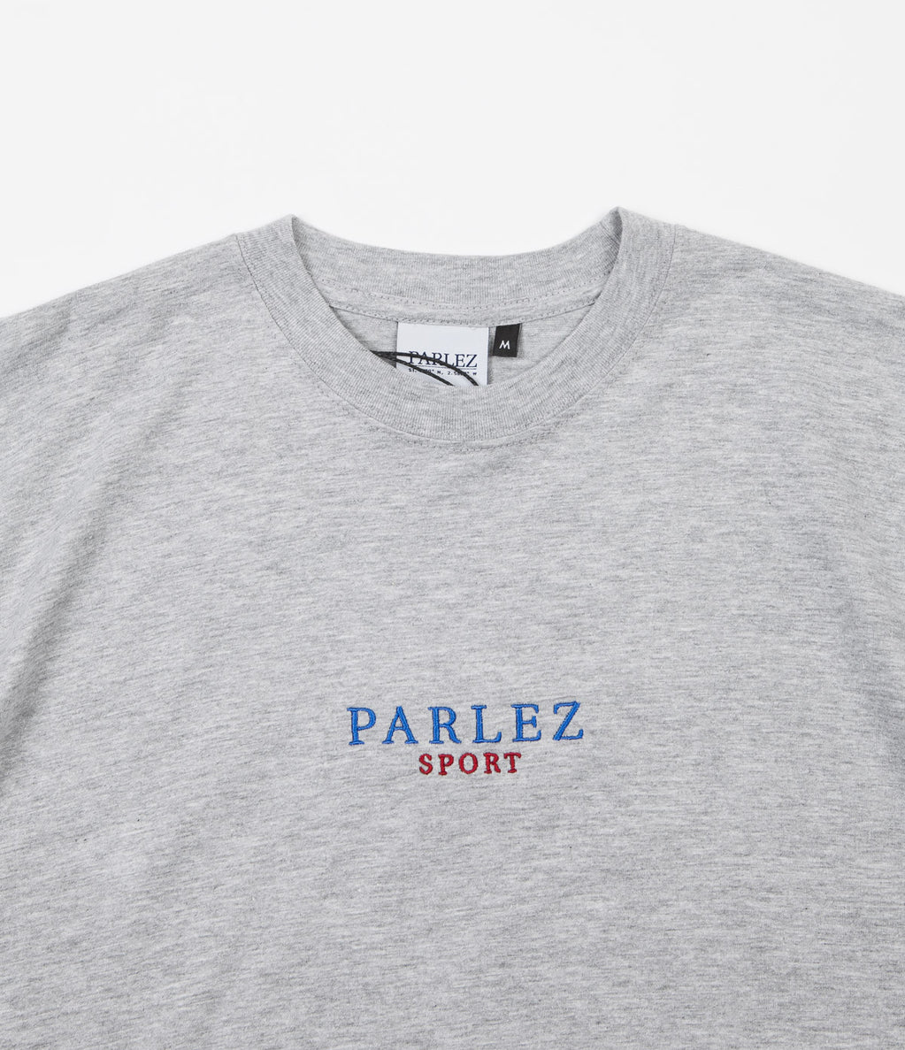 Parlez Sport T-Shirt - Heather Grey | Flatspot