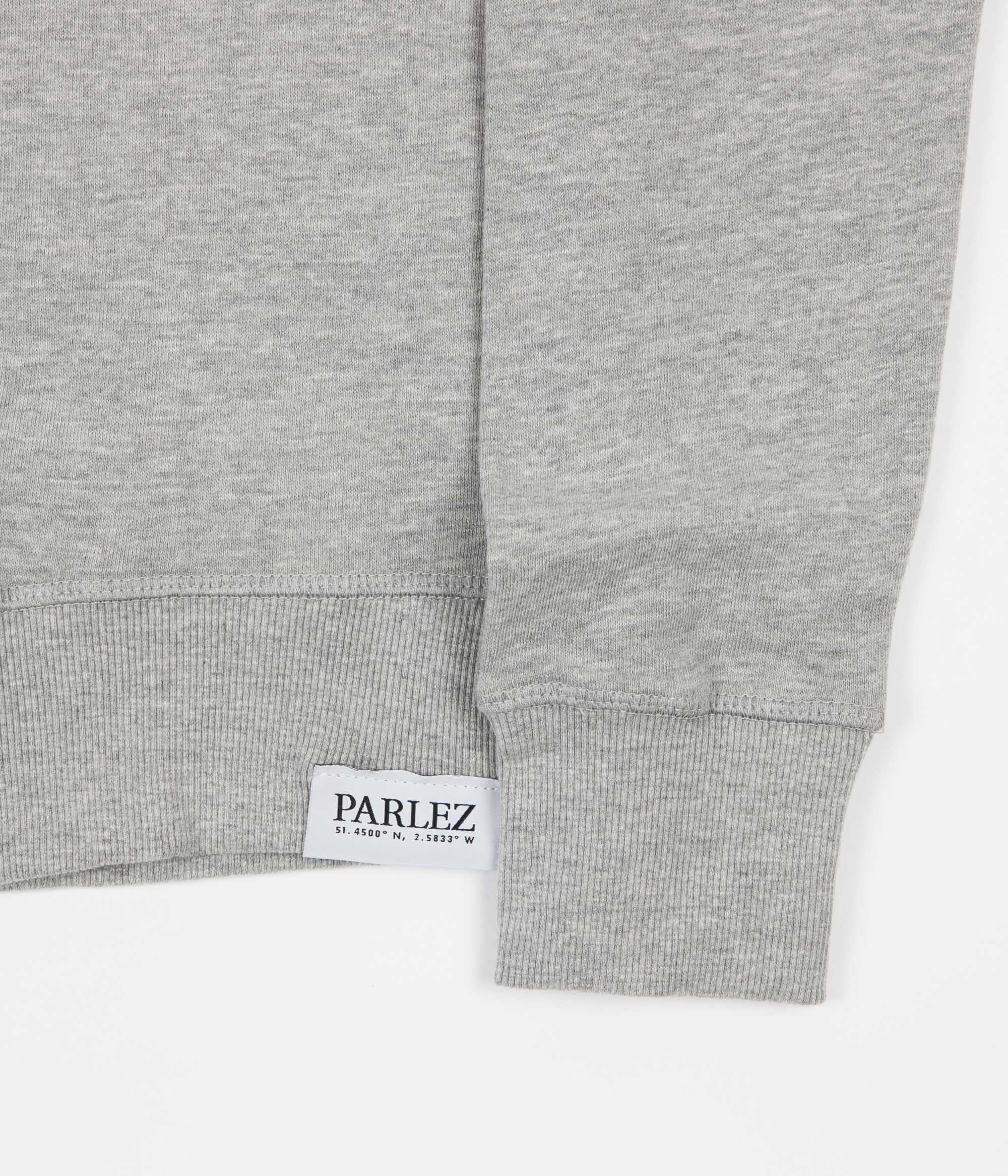 Parlez Wind Crewneck Sweatshirt - Heather | Flatspot