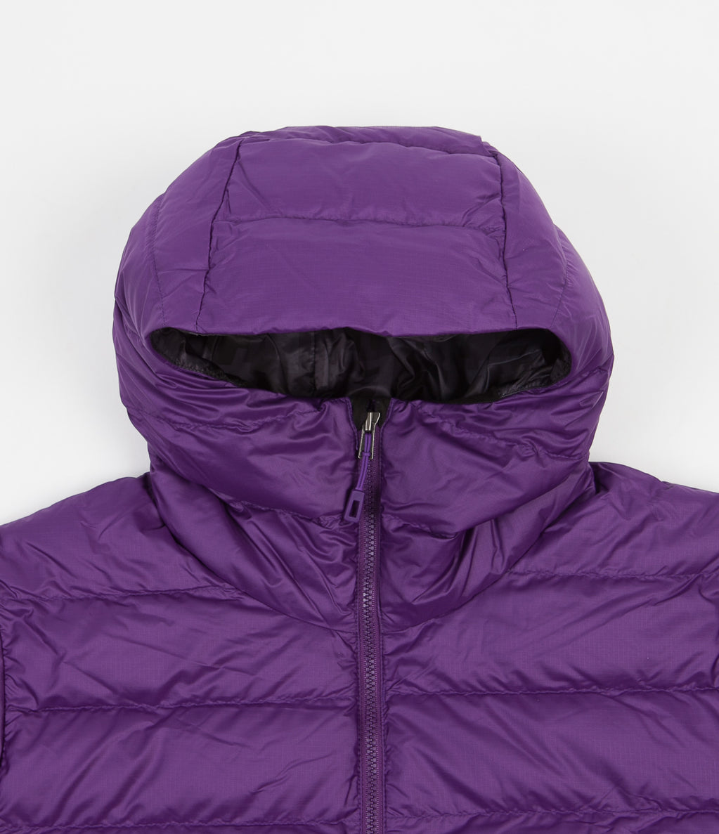 Patagonia Down Sweater Hooded Pullover Jacket - Purple | Flatspot