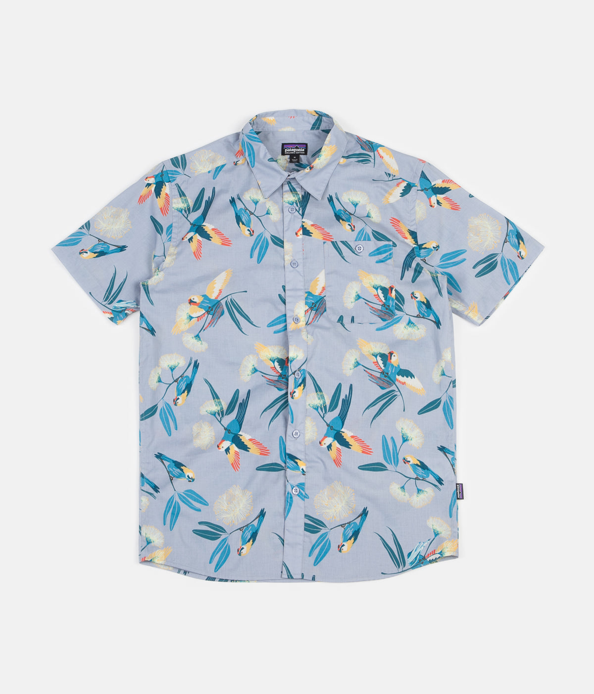 patagonia parrot shirt