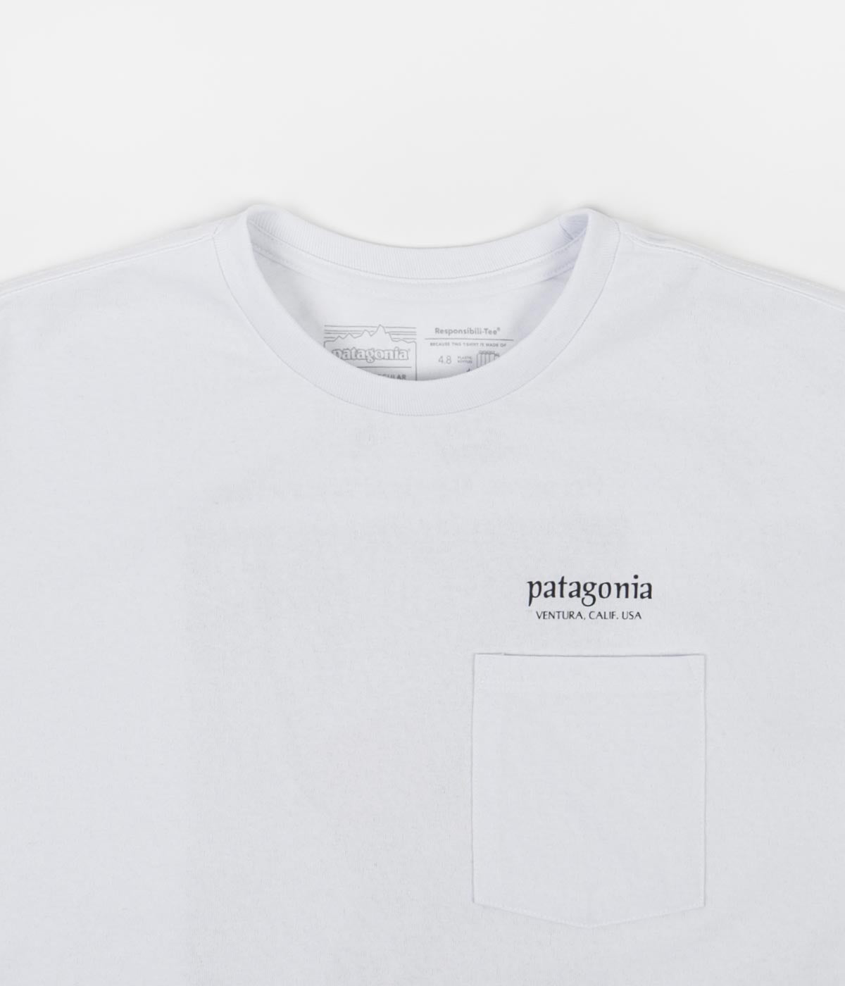 patagonia t shirt white