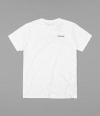 Patagonia P-6 Logo Organic T-Shirt - White | Flatspot