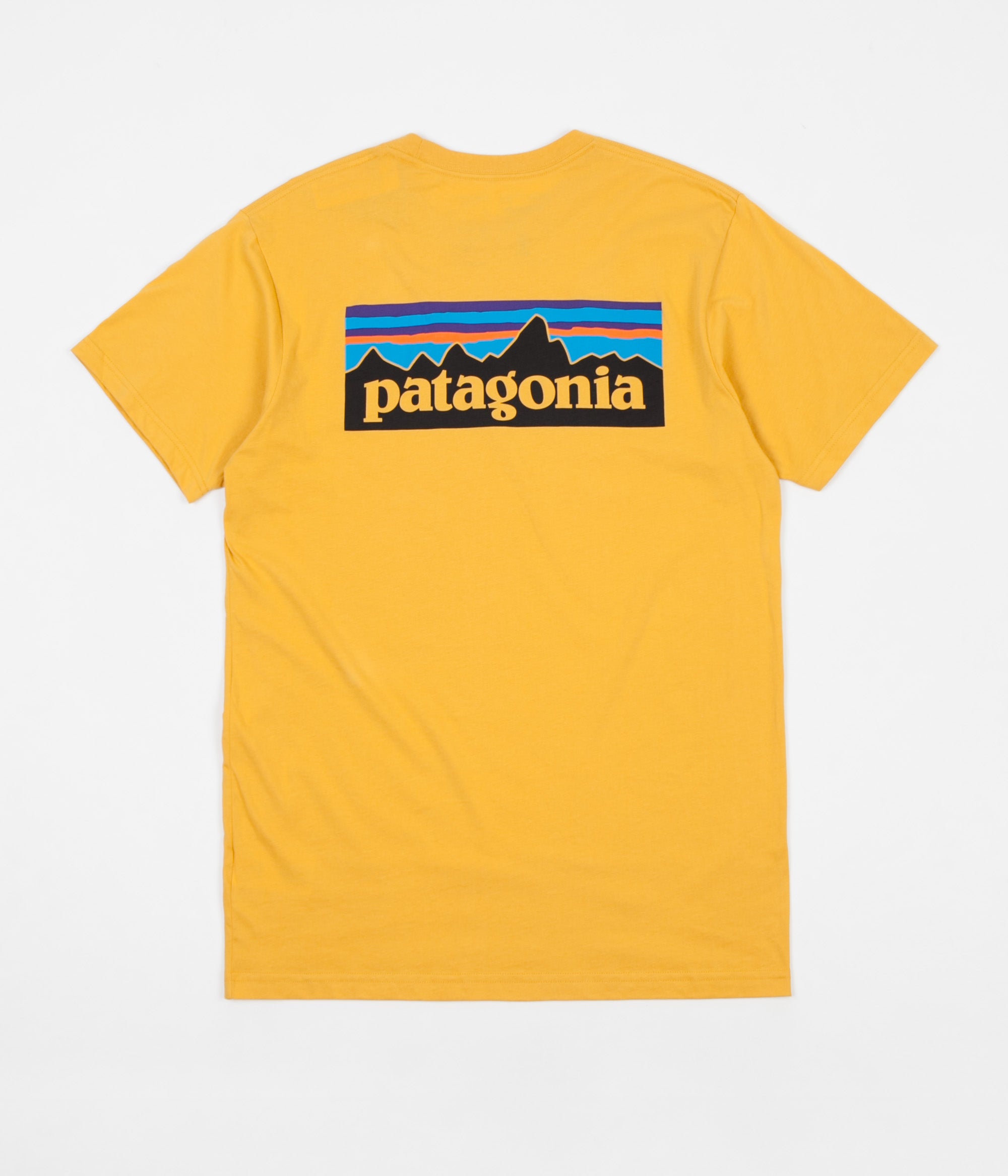 Patagonia P-6 Logo Organic T-Shirt - Yurt Yellow | Flatspot