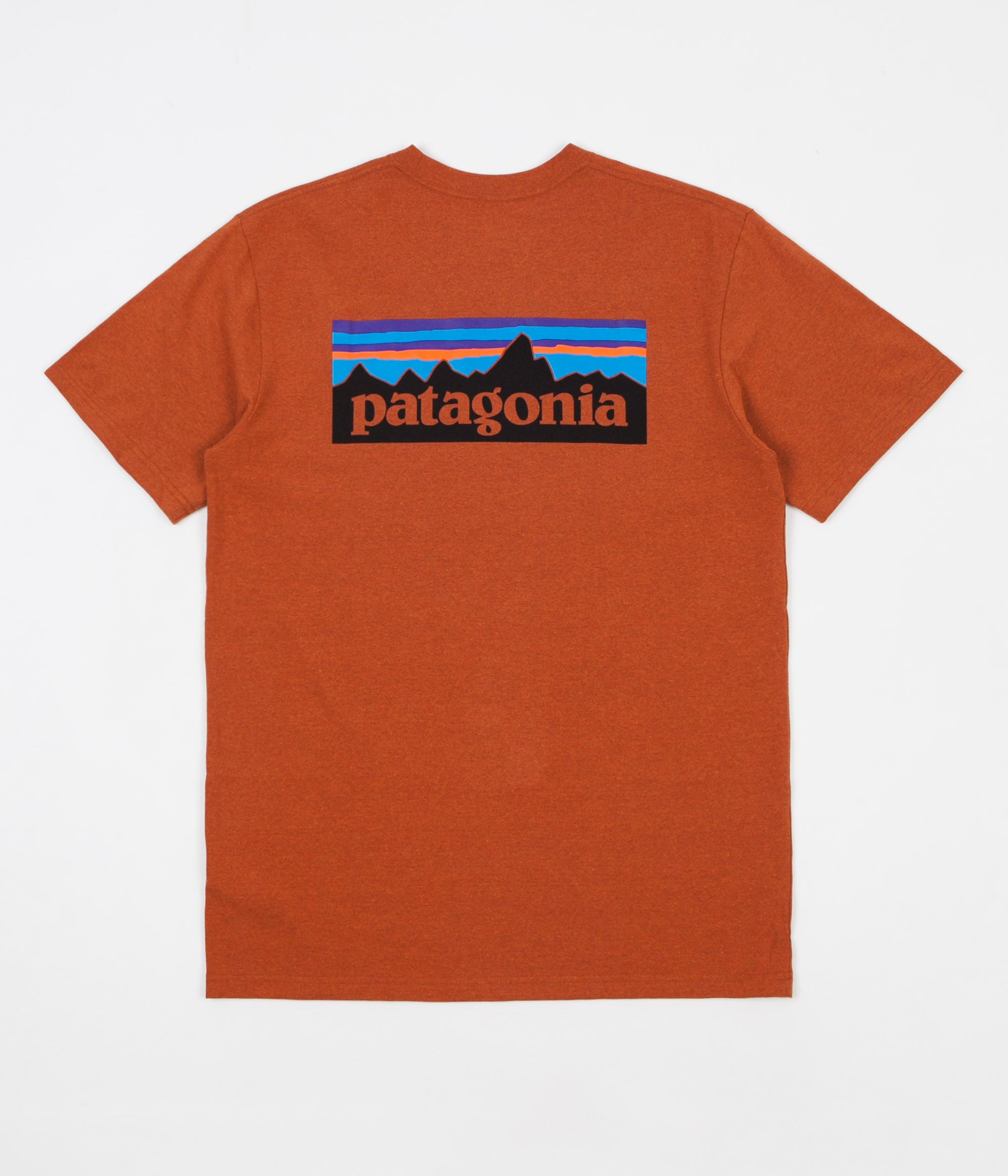 patagonia orange t shirt