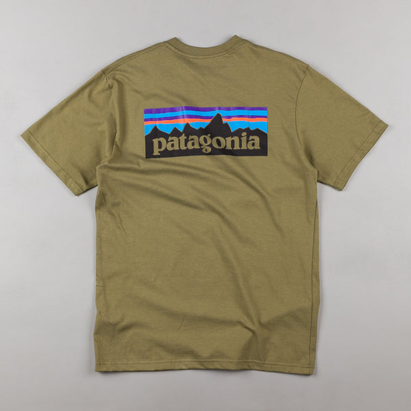 Patagonia P-6 Logo T-Shirt - Fatigue Green | Flatspot