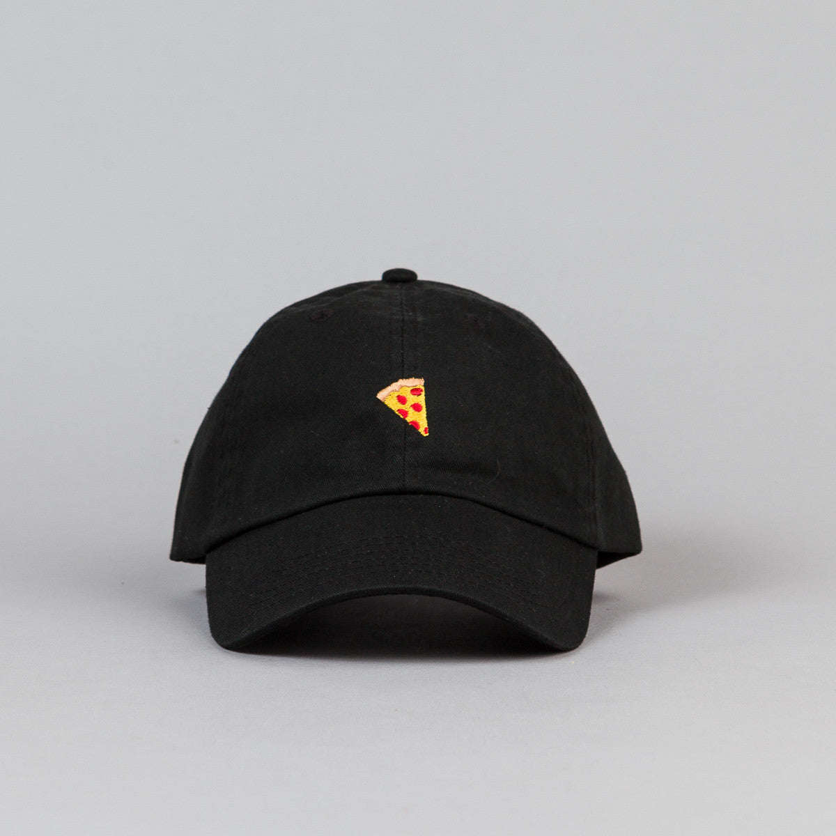 Pizza Skateboards Emoji Delivery Cap - Black | Flatspot