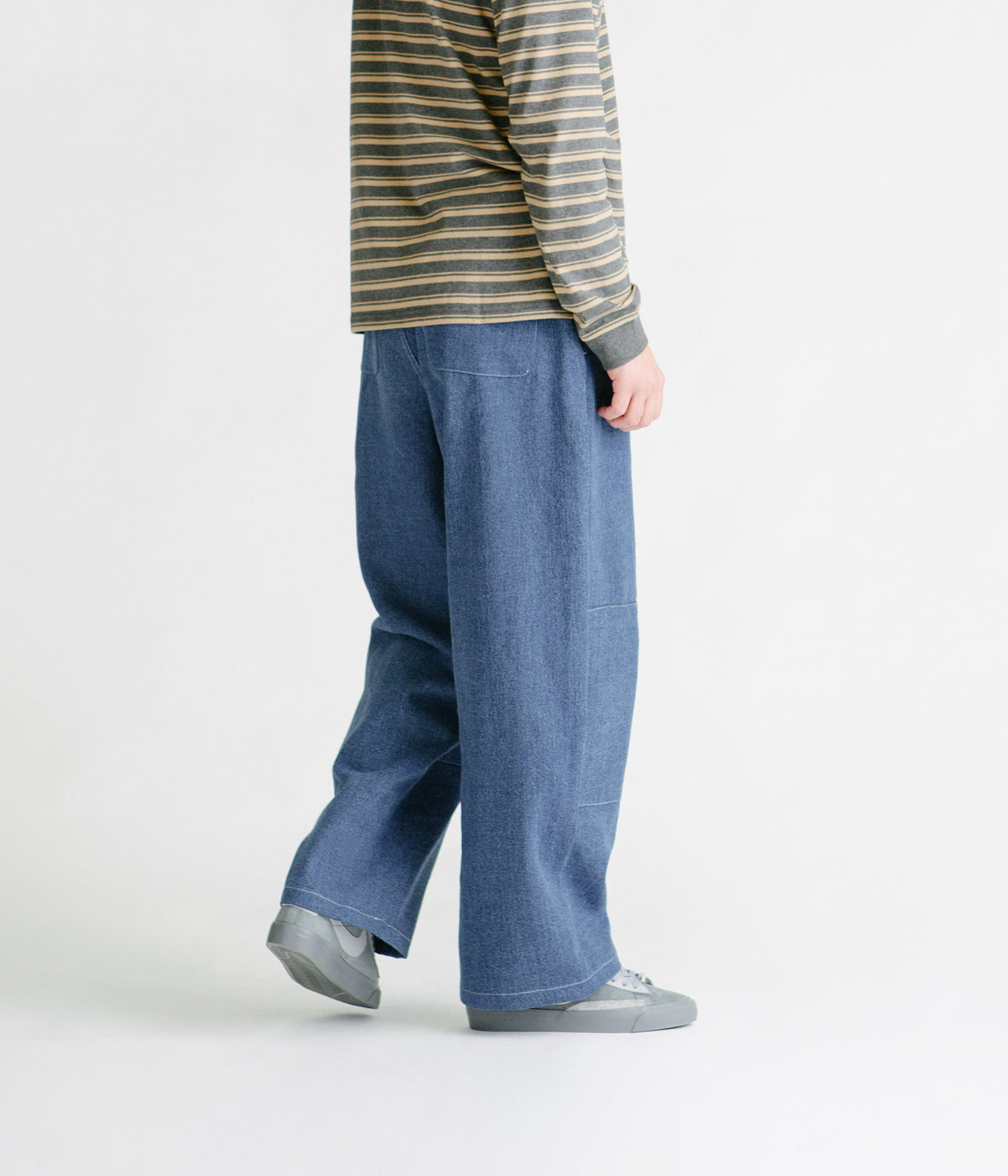 Poetic Collective Sculptor Pants - Light Blue / White
