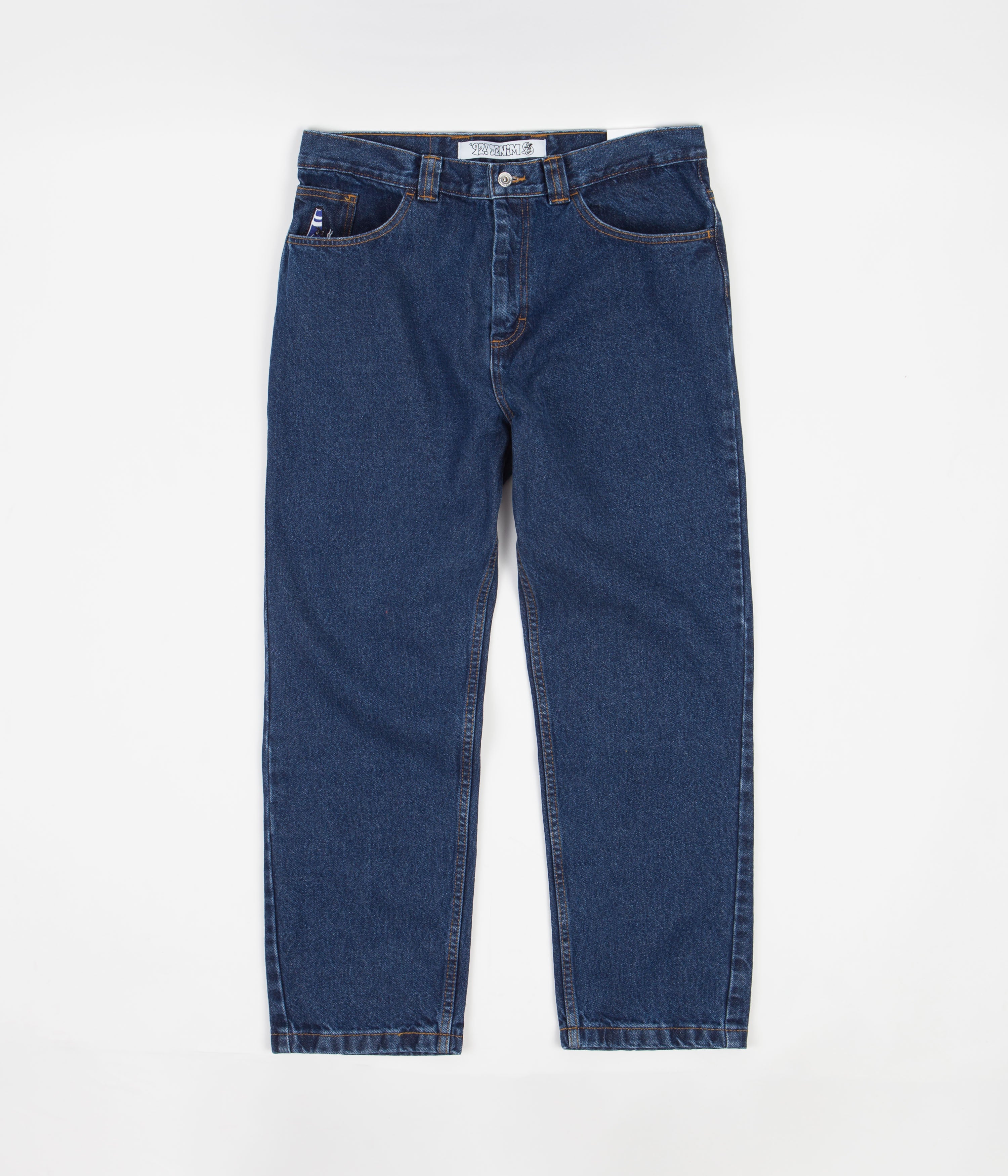 Polar '92 Denim Jeans - Dark Blue | Flatspot