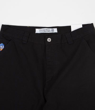 Polar 93 Canvas Shorts - Black | Flatspot
