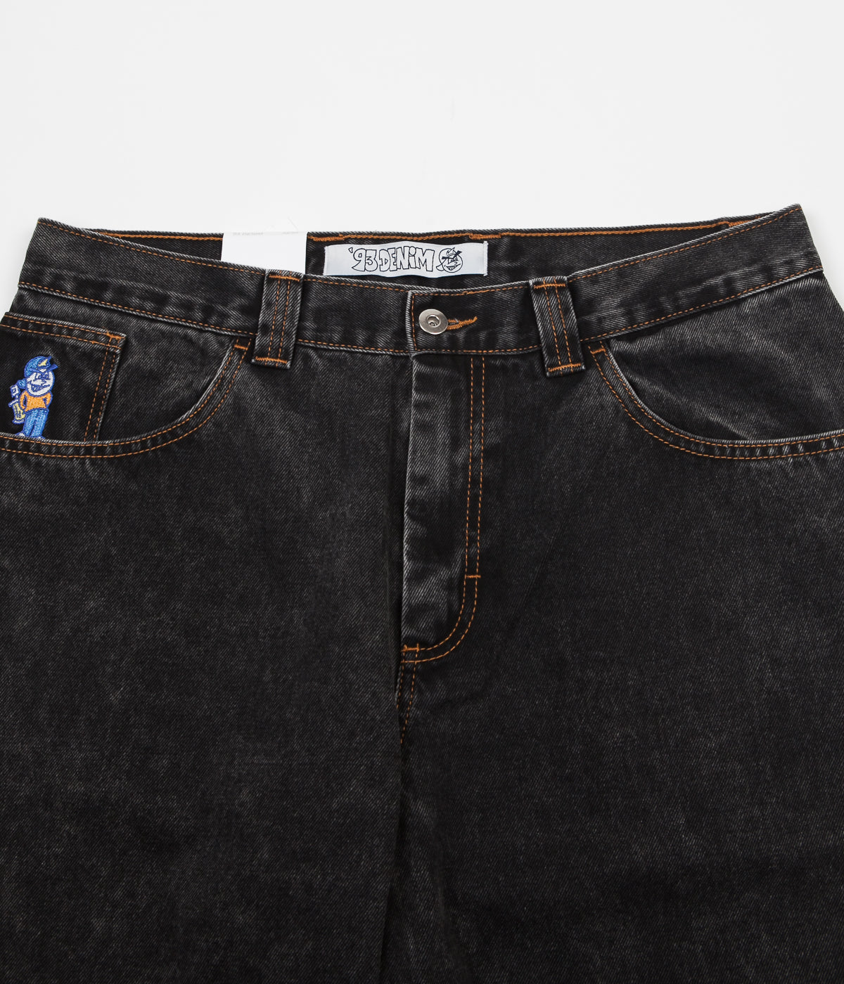 Polar 93 Denim Jeans - Black | Flatspot