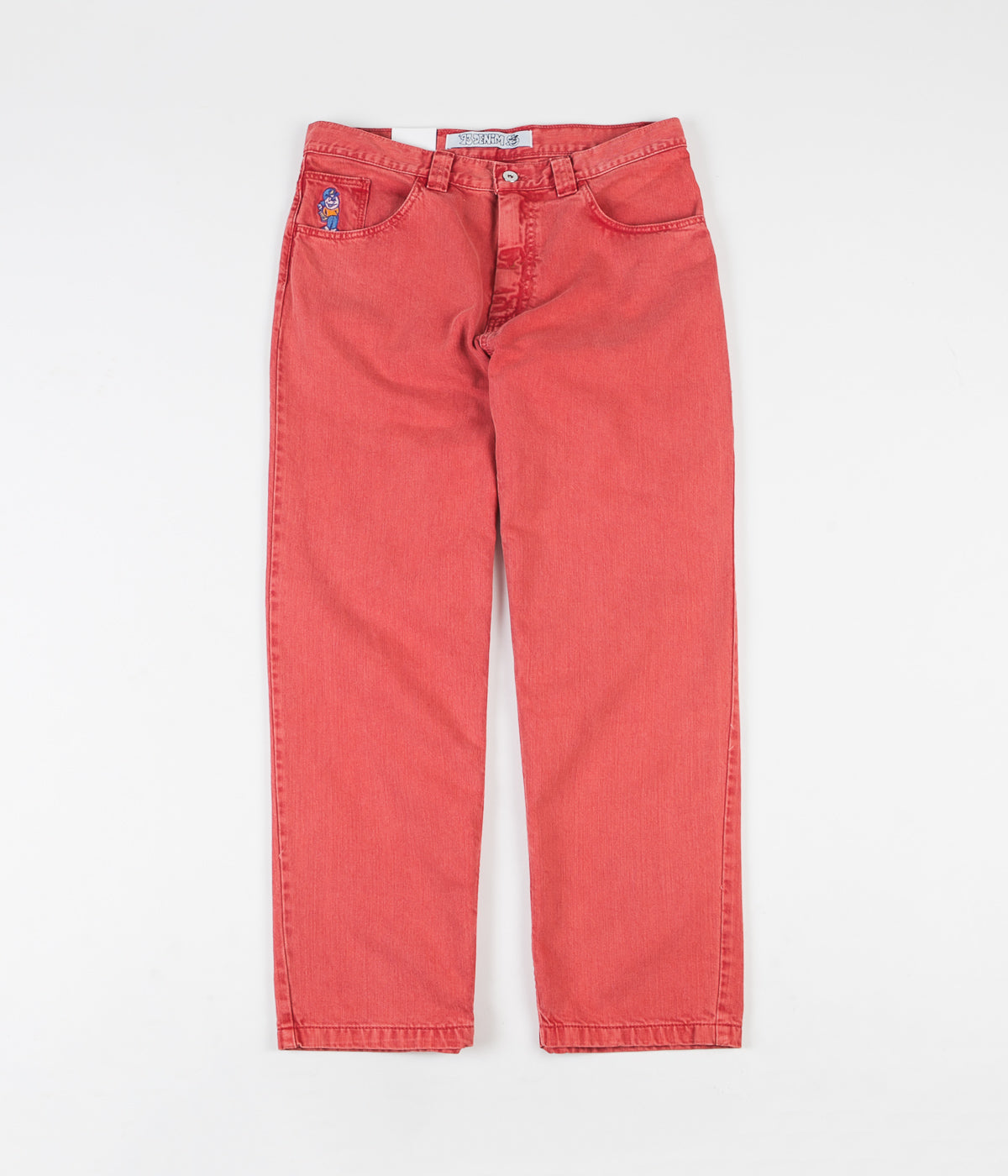 Polar 93 Denim Jeans - Washed Red