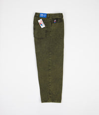 Polar Big Boy Jeans - Green Black | Flatspot