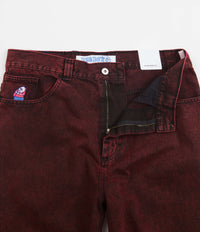 Polar Big Boy Jeans - Red Black | Flatspot