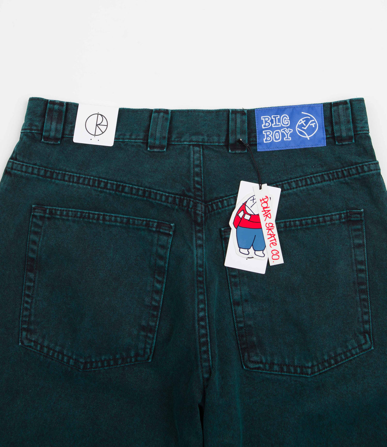 Polar Big Boy Jeans - Teal Black | Flatspot