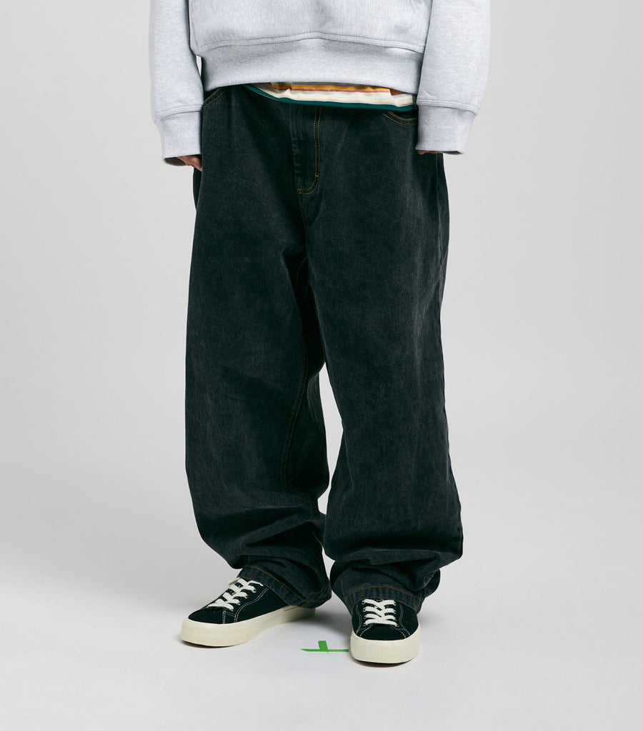 Polar Skate Big Boy Jeans washed black - デニム/ジーンズ