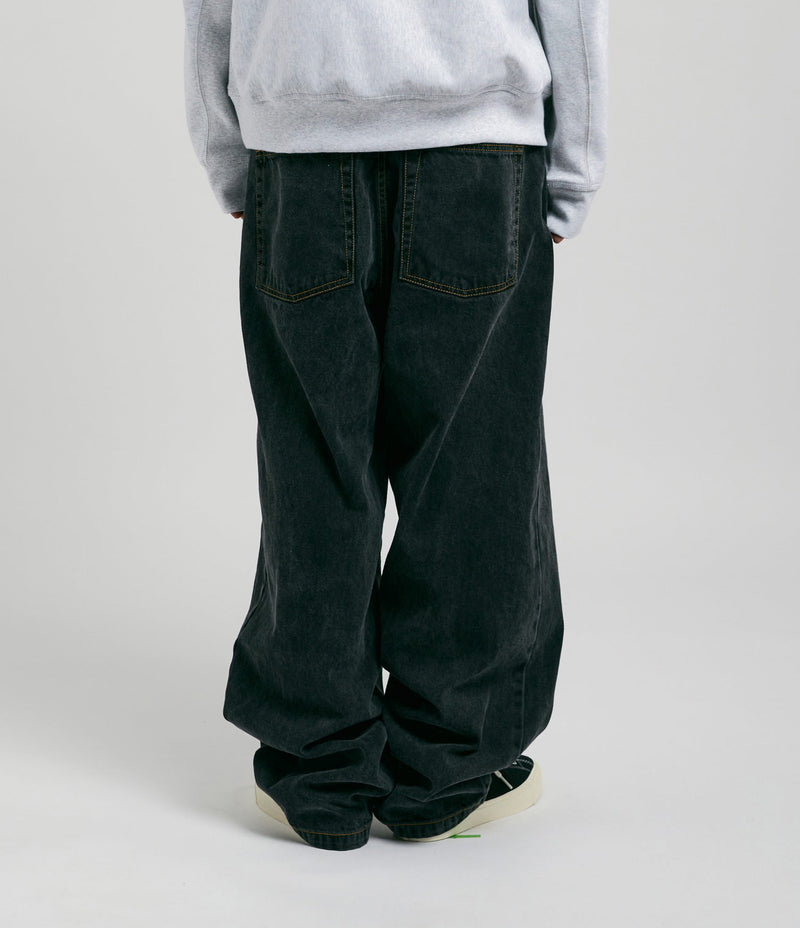 Polar Big Boy Jeans - Washed Black | Flatspot