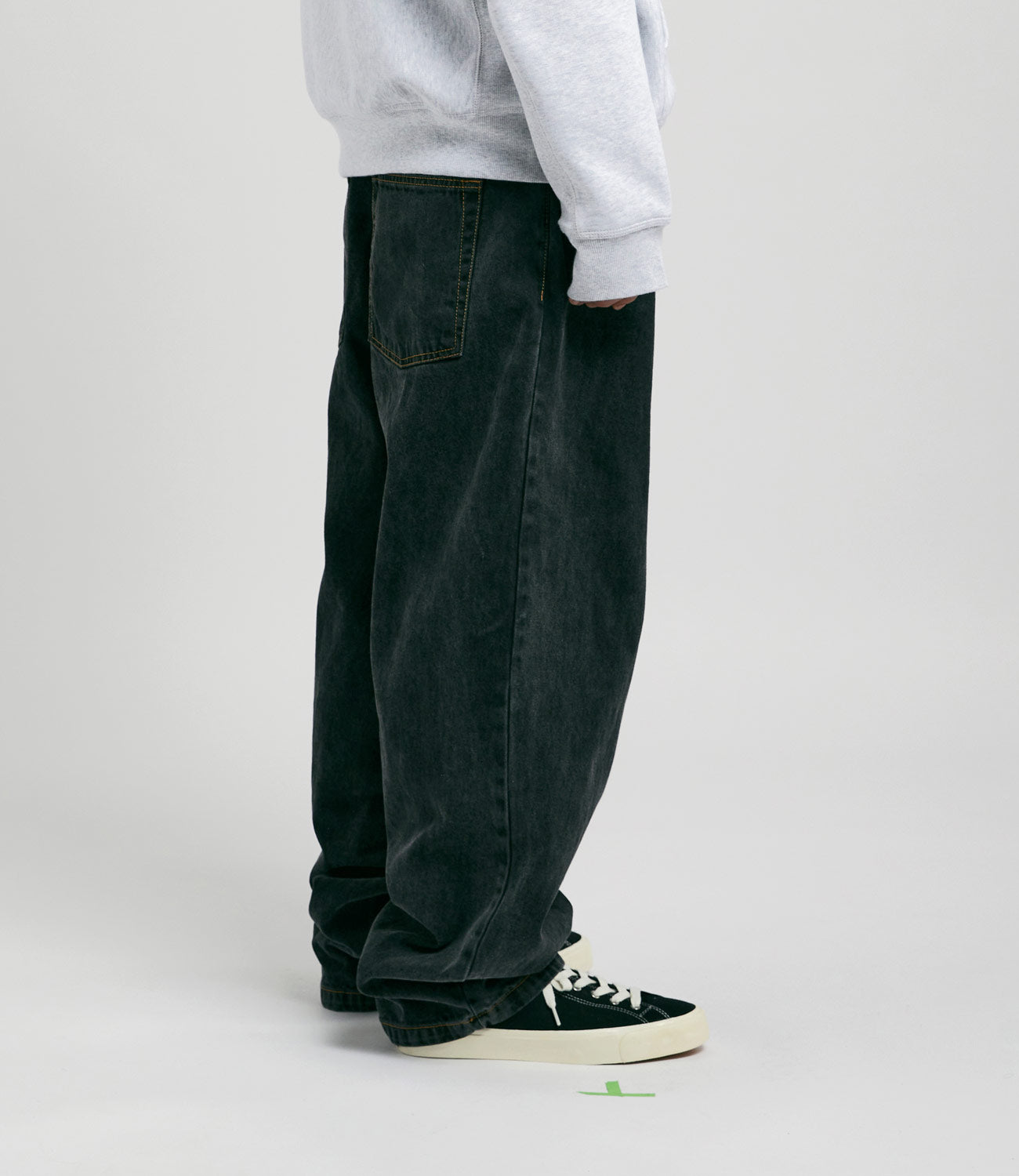 Polar Big Boy Jeans - Washed Black | Technical pants for kids