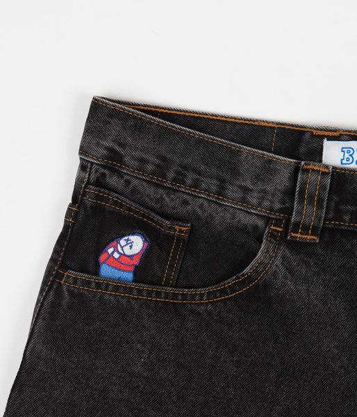 Polar Big Boy Jeans - Washed Black | Flatspot