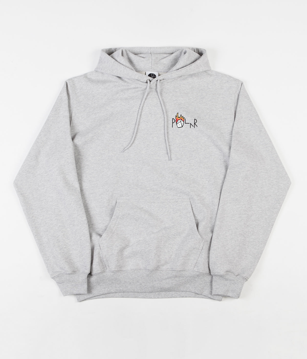 grey polar hoodie