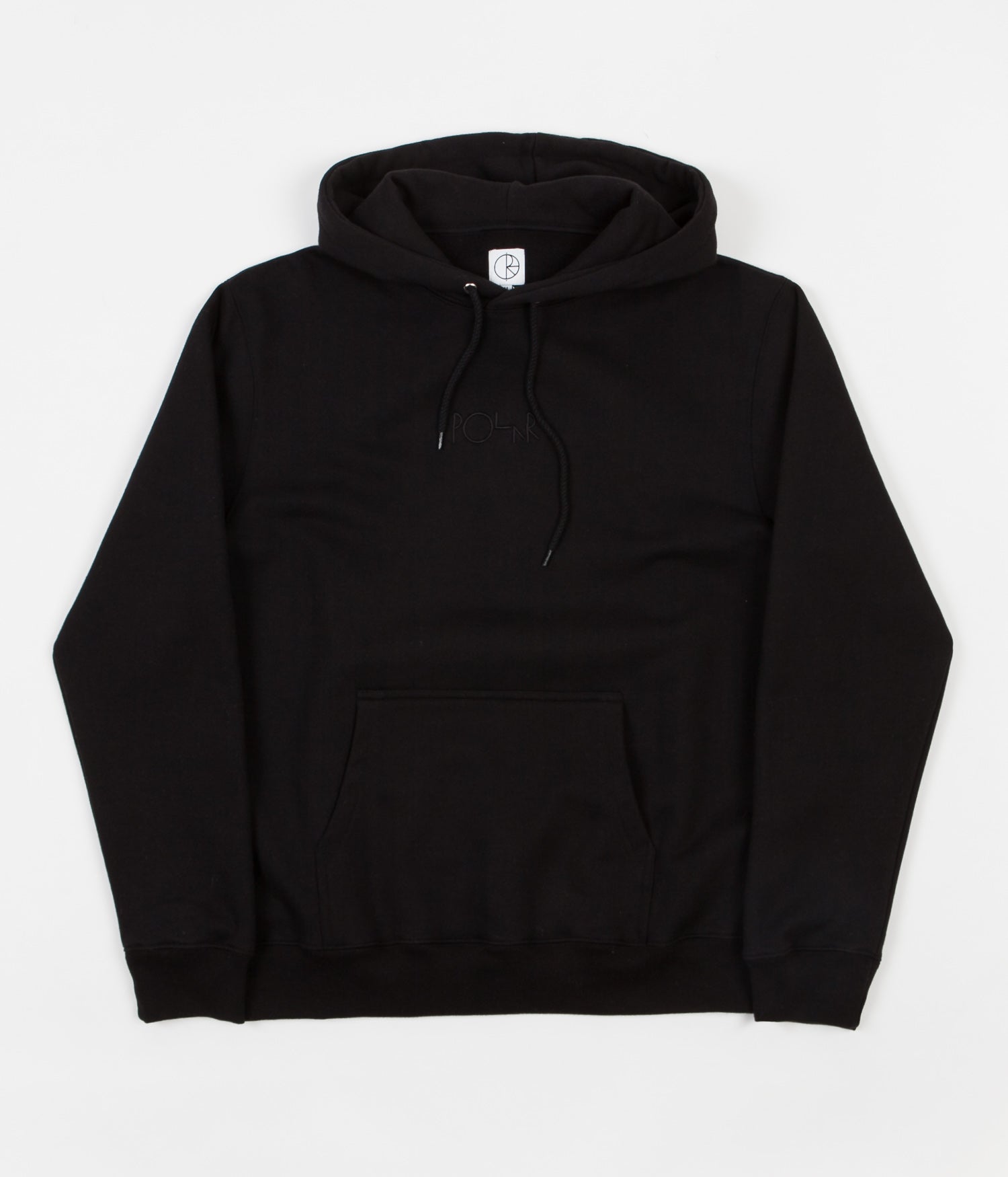 Polar Heavyweight Hoodie - Black | Flatspot