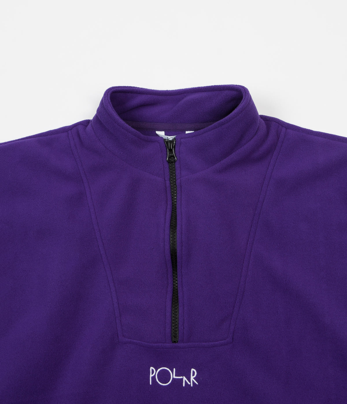 purple fleece pullover