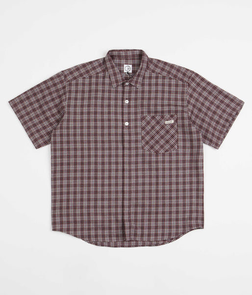 Polar Mitchell Flannel Shirt - Bordeaux | Flatspot