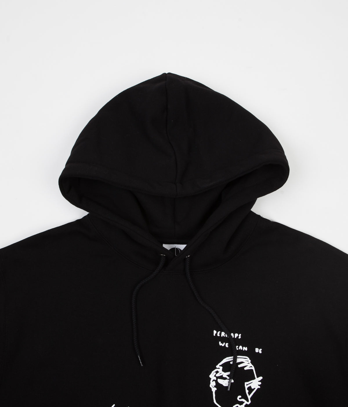 polar hoodie black