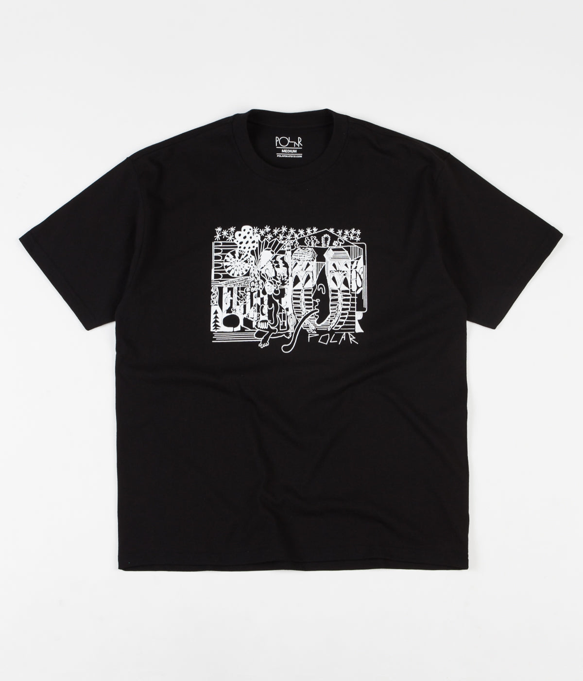 Polar TK T-Shirt - Black | Flatspot