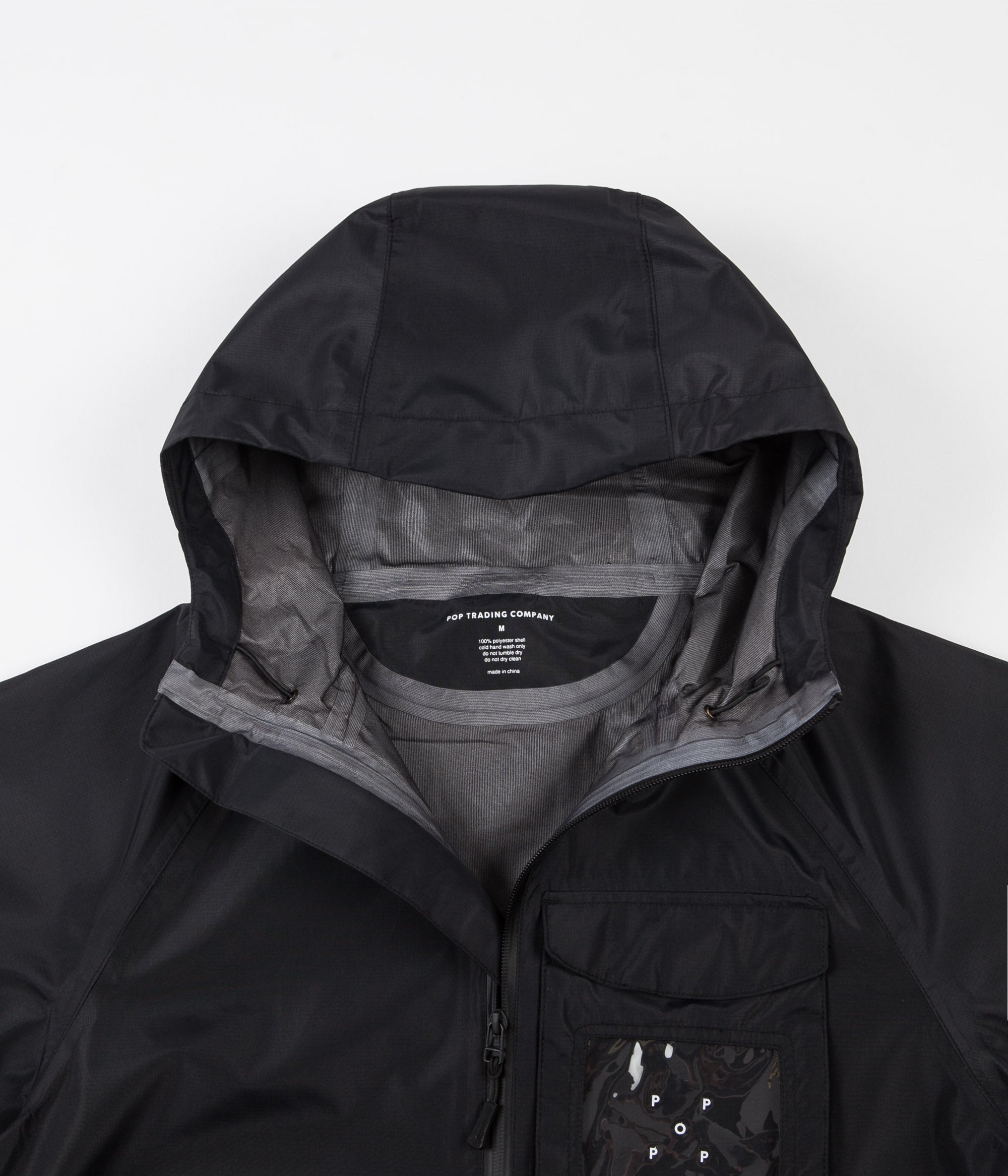 Pop Trading Company Oracle Jacket - Black | Flatspot