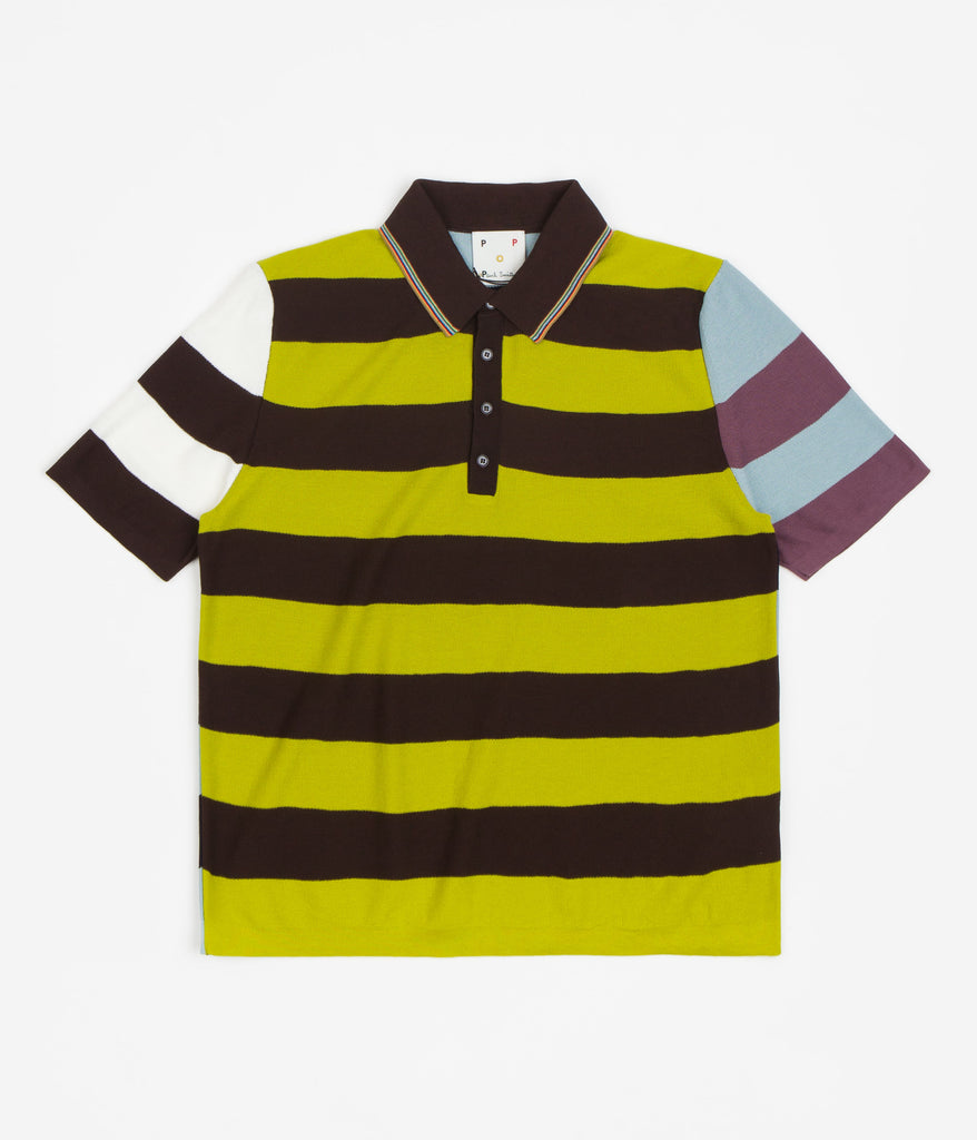 001 - Buy now POP TRADING COMPAN STRIPED RUGBY POLO - hat 36 polo