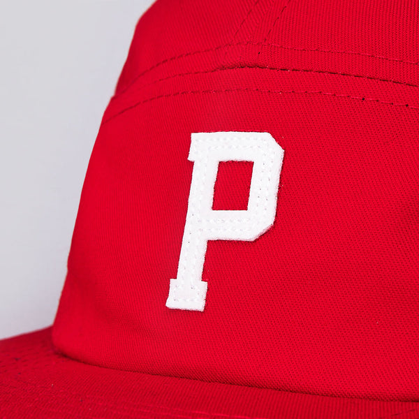 Post Team 5 Panel Cap Red | Flatspot