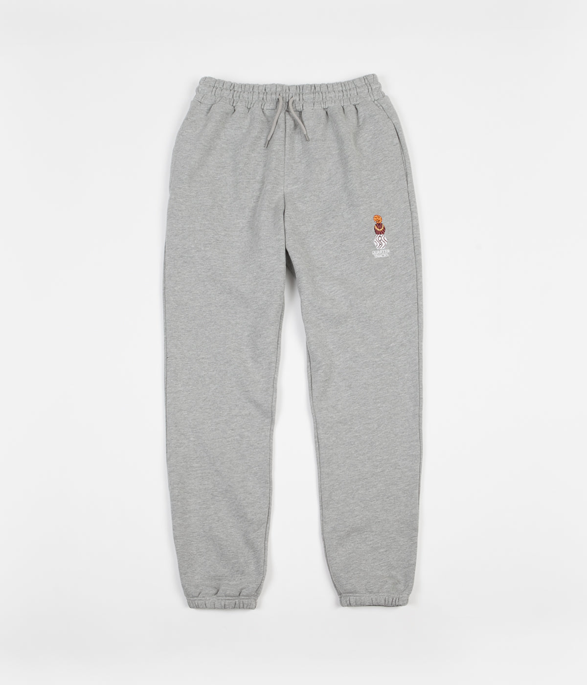 Quartersnacks Embroidered Sweatpants - Heather Grey