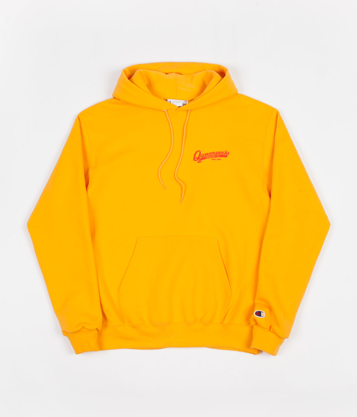 Quartersnacks Grocery Champion Hoodie - Yellow | Flatspot